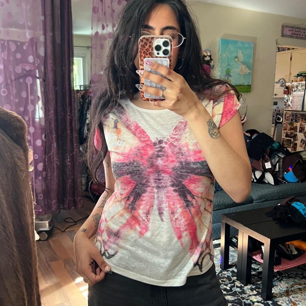Bedazzled Euro YESSICA Butterfly Top